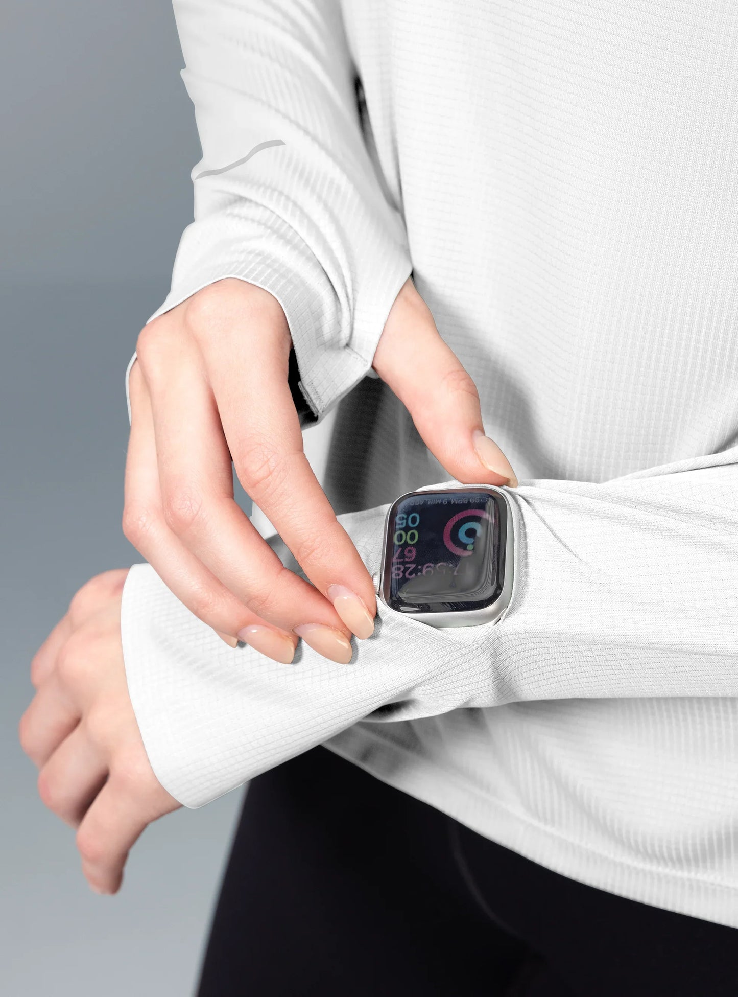 W's NOCTIS FLOW LONG SLEEVES-white
