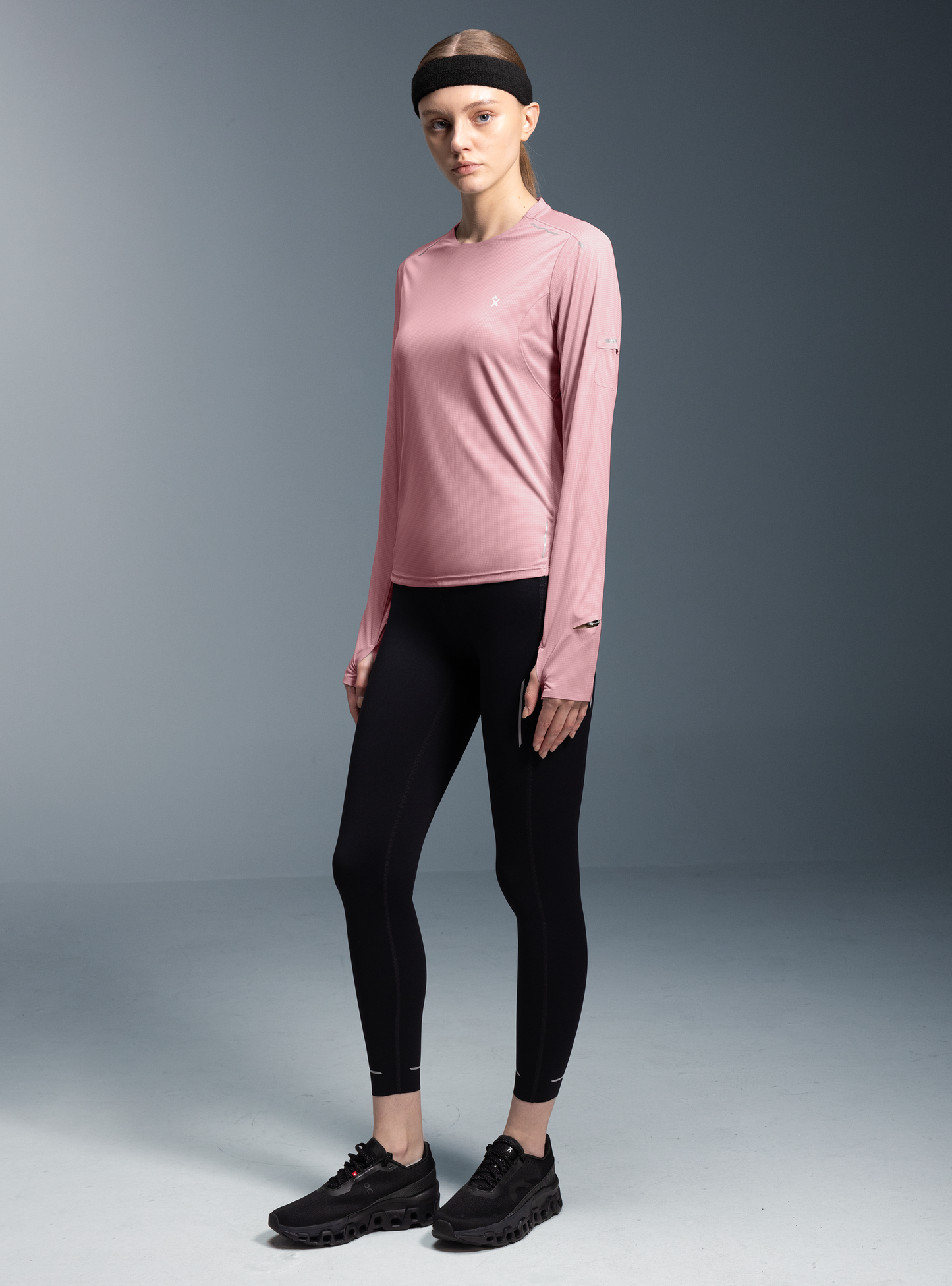 W's NOCTIS FLOW LONG SLEEVES-pink