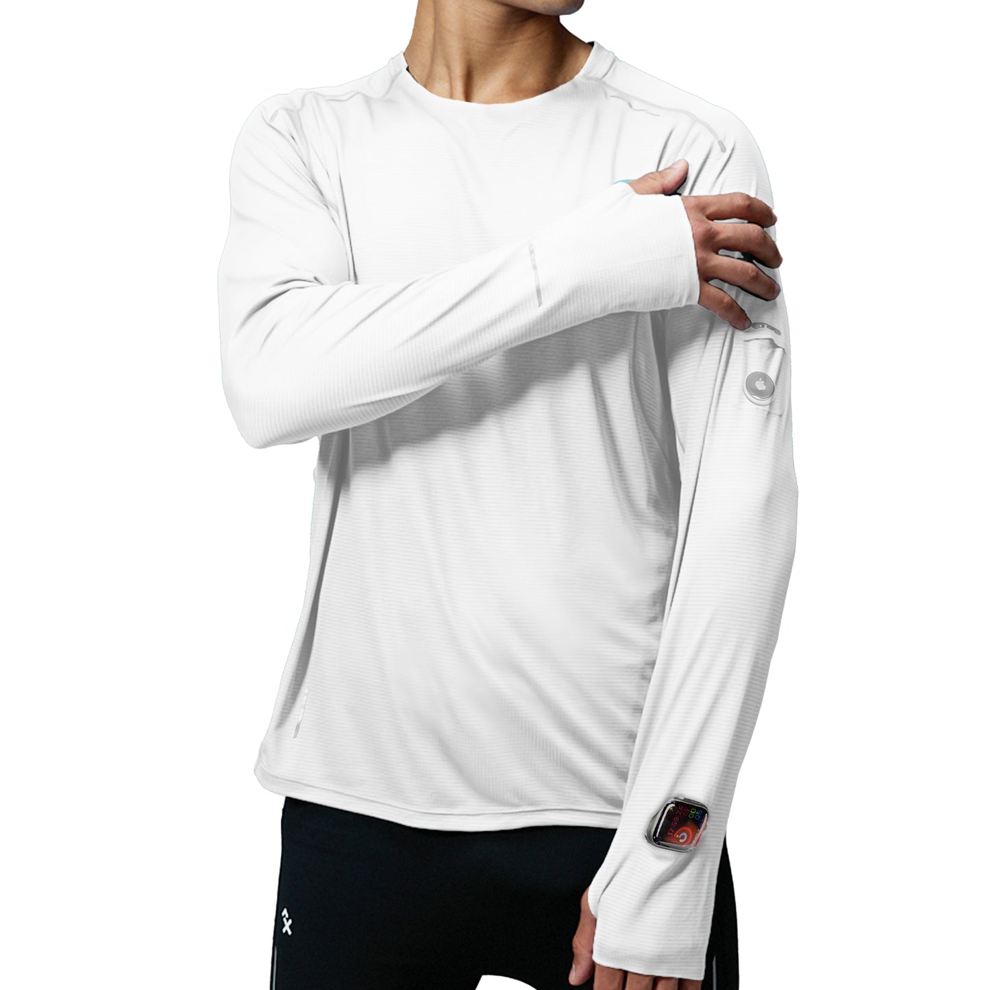 M's NOCTIS FLOW LONG SLEEVES-white