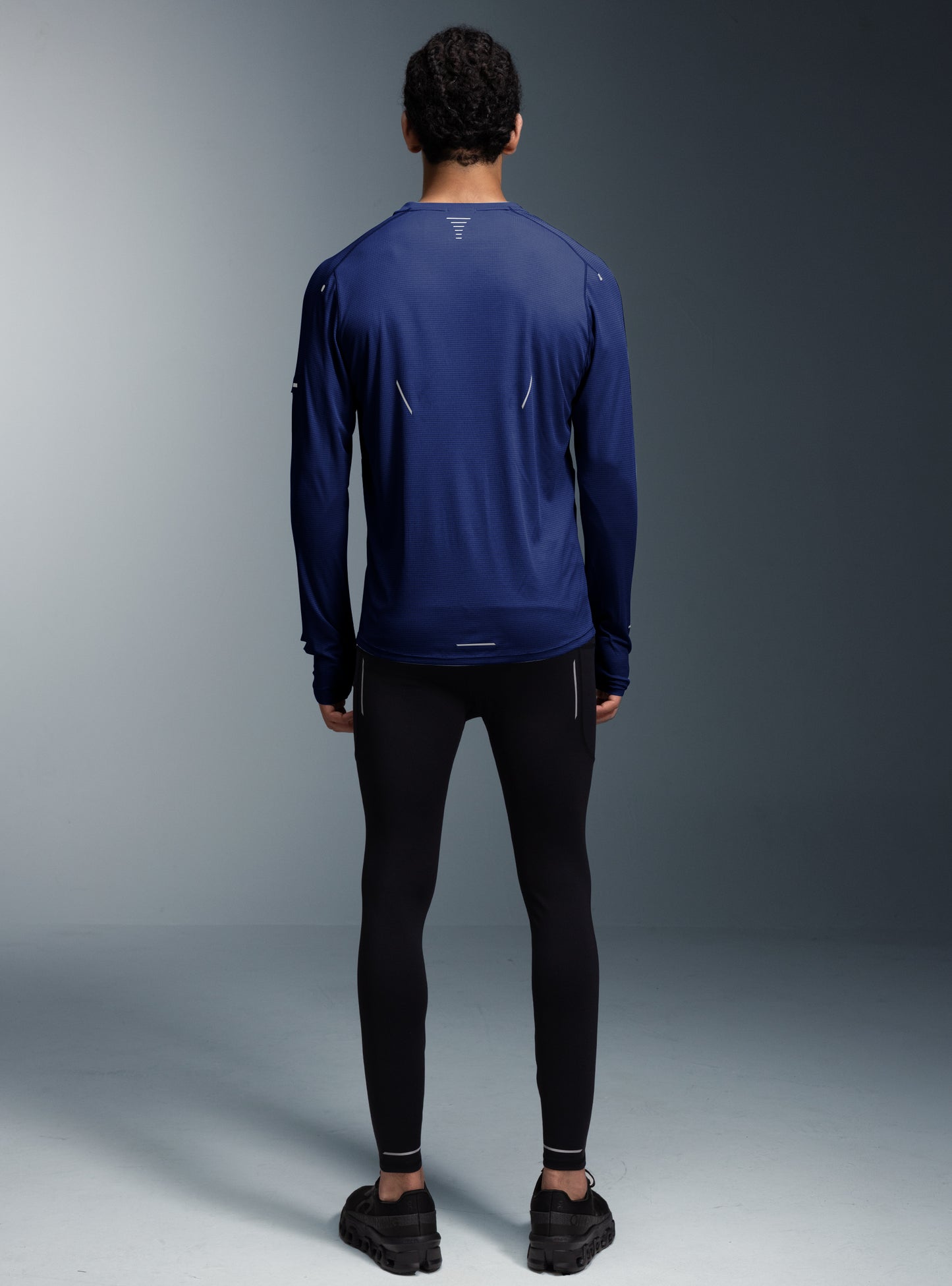 M's NOCTIS FLOW LONG SLEEVES-blue