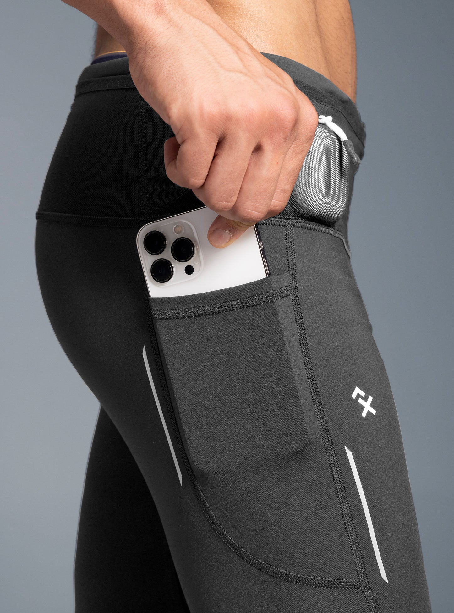 M's NOCTIS BELT LONG TIGHT-gray