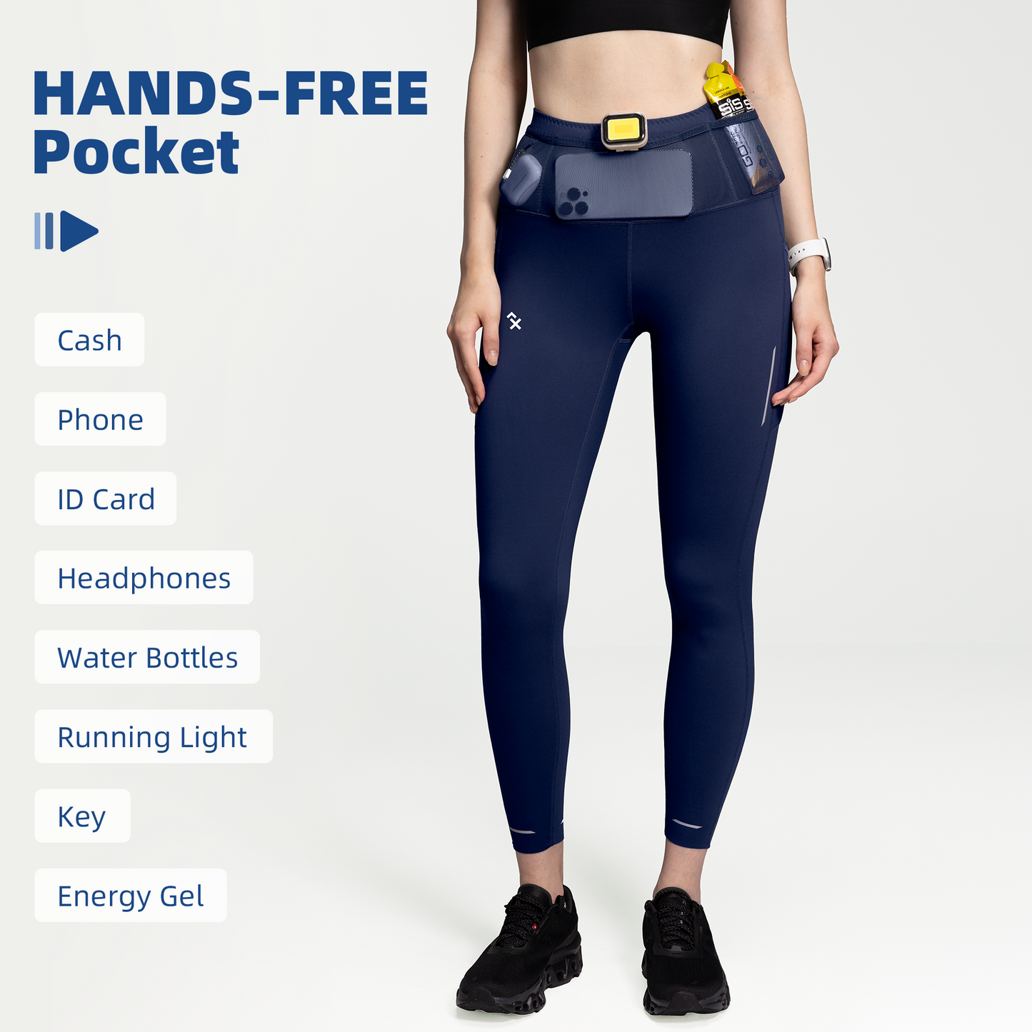 W's NOCTIS BELT LONG TIGHT-blue