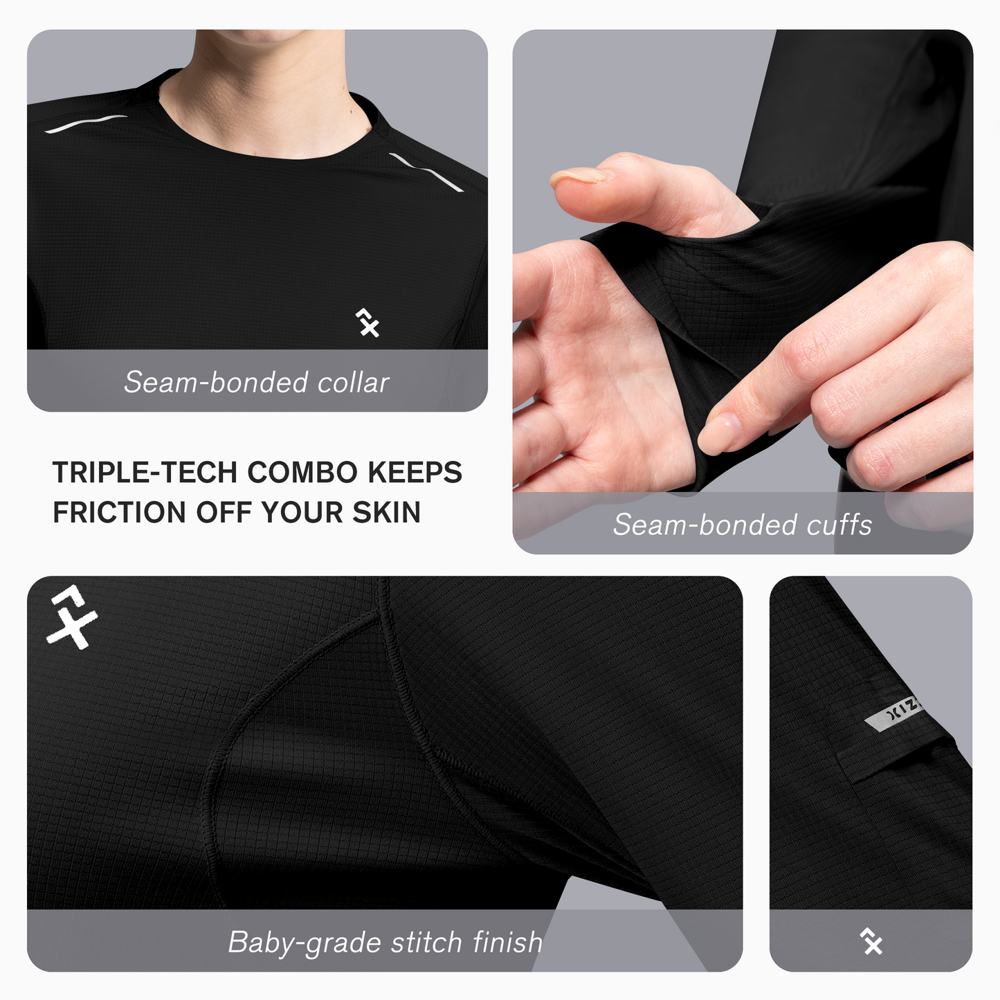 W's NOCTIS FLOW LONG SLEEVES-black