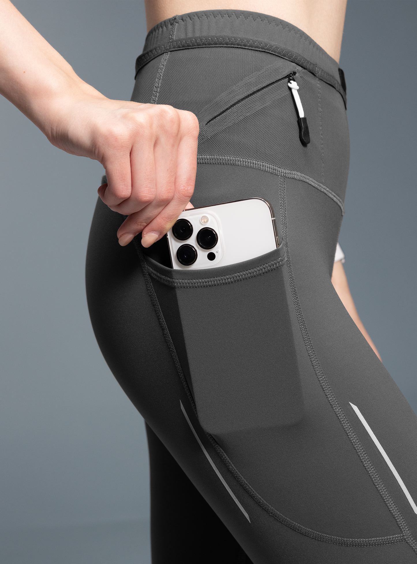 W's NOCTIS BELT LONG TIGHT-gray