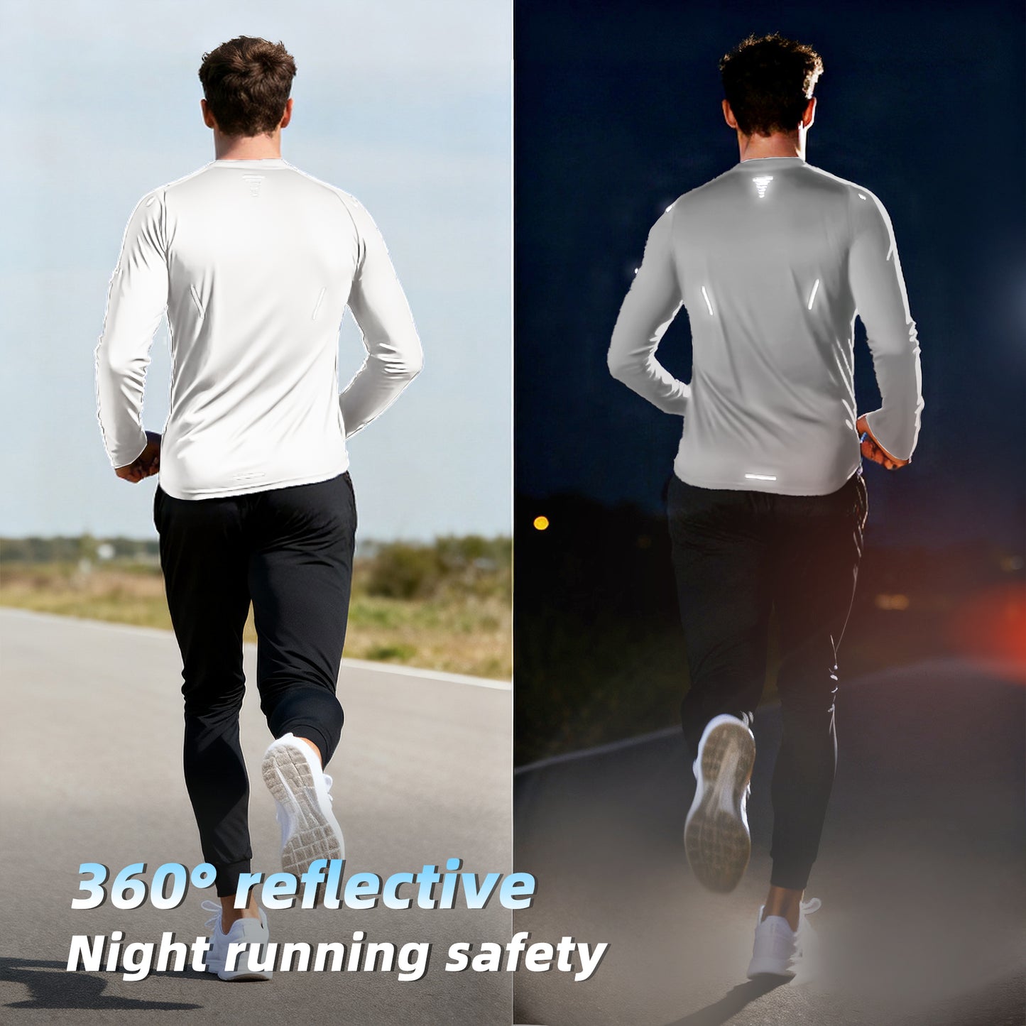 M's NOCTIS FLOW LONG SLEEVES-white