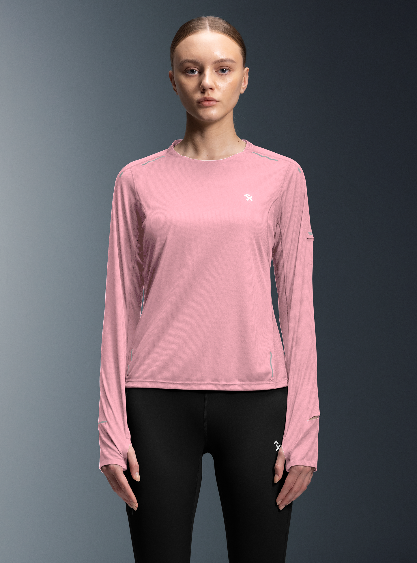 W's NOCTIS FLOW LONG SLEEVES-pink