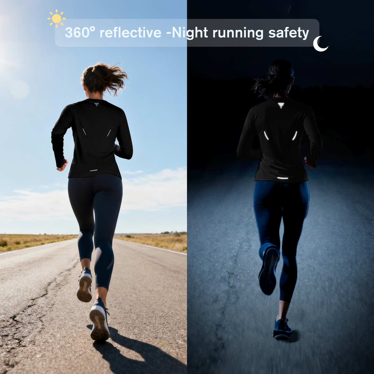 W's NOCTIS FLOW LONG SLEEVES-black