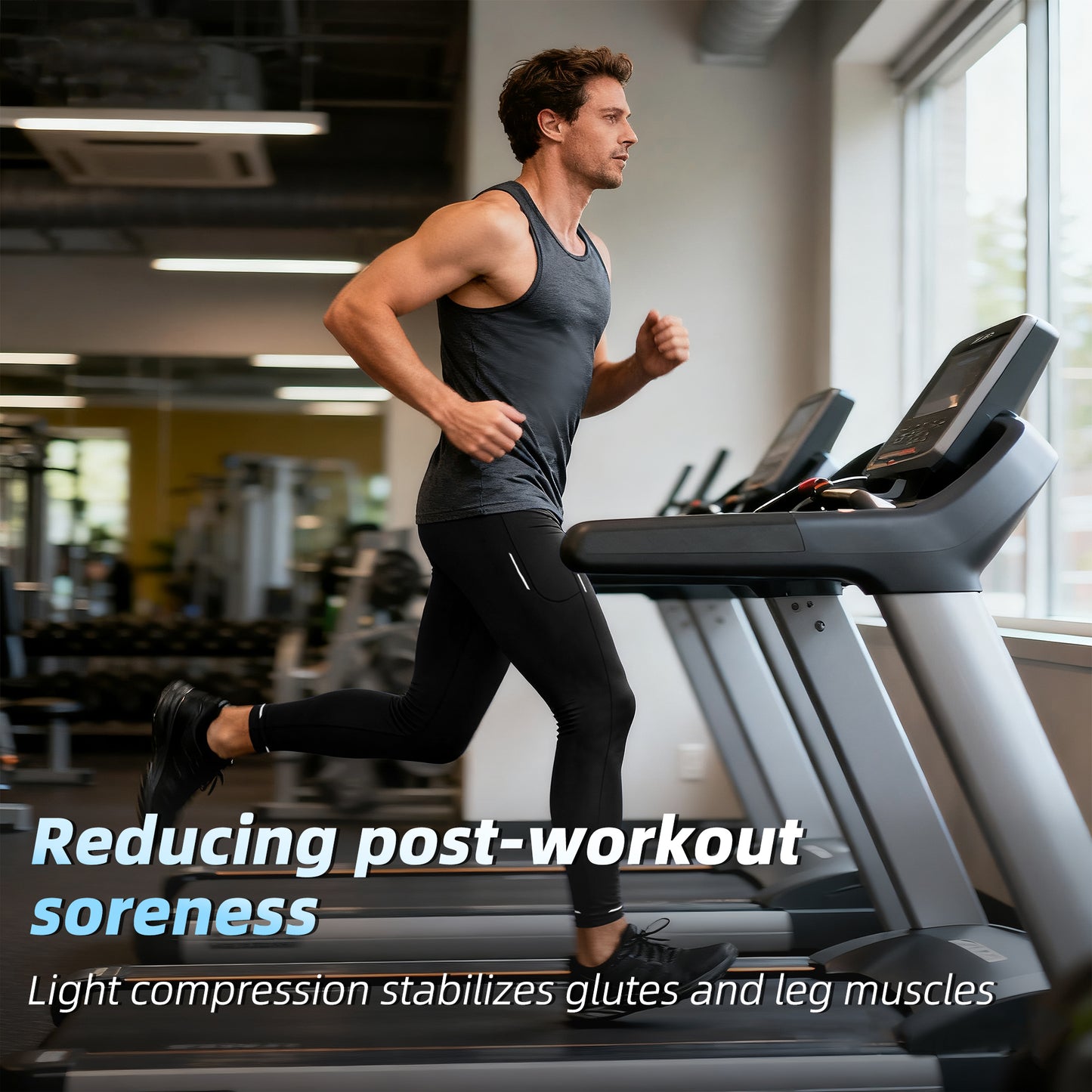 M's NOCTIS BELT LONG TIGHT-black