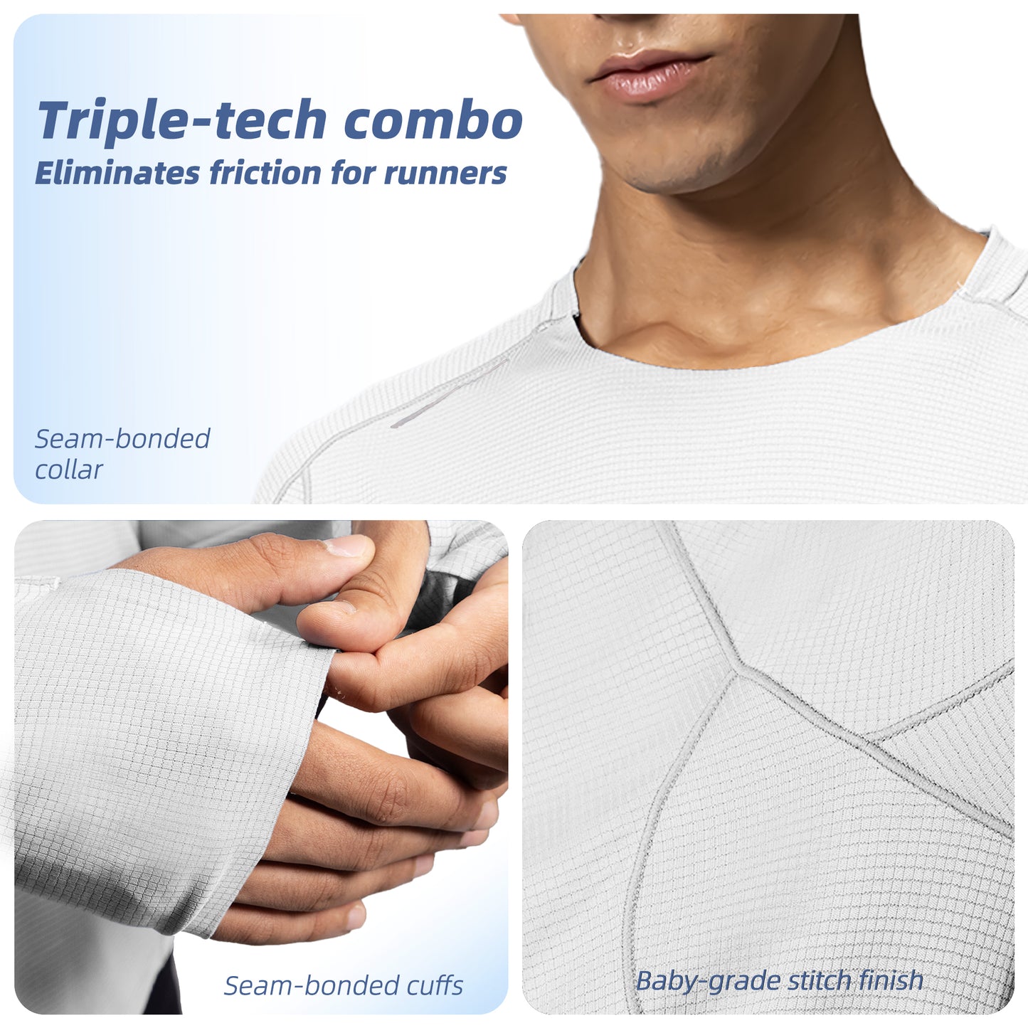 M's NOCTIS FLOW LONG SLEEVES-white