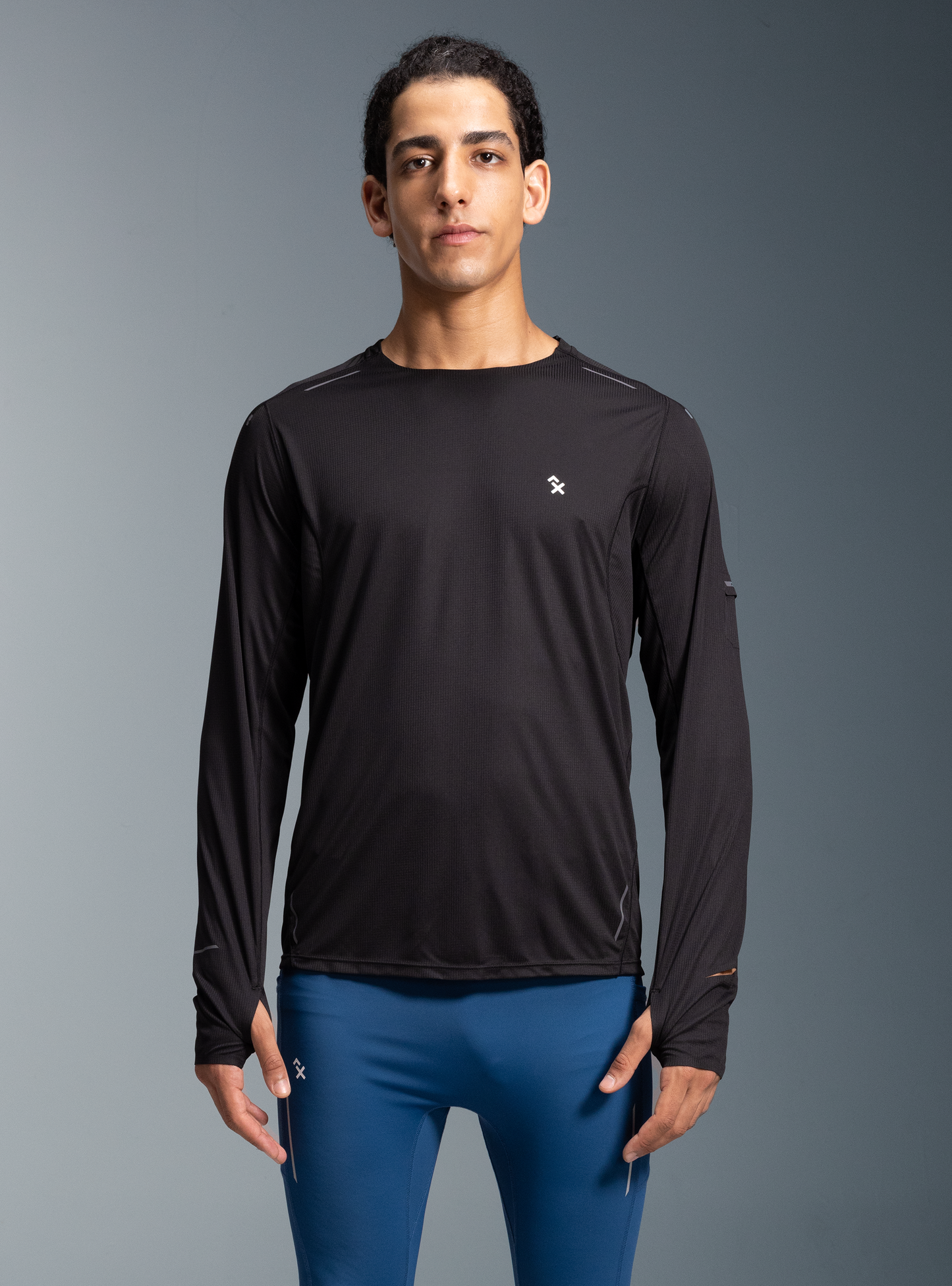 M's NOCTIS FLOW LONG SLEEVES-black