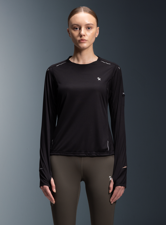 W's NOCTIS FLOW LONG SLEEVES-black